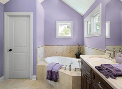 Color combination in the bathroom photo if not