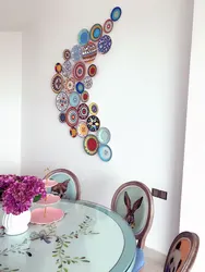 Decor Of One Wall In The Kitchen Photo