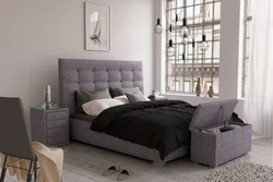 Тарҳи хоб бо акс headboard нарм