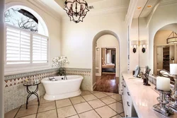 Mediterranean style bath design