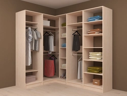 Corner Compartment In The Bedroom Photo