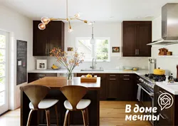 Bir mənzildə mətbəx üçün mətbəx dəstinin fotoşəkili