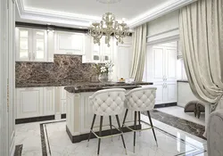 Modern neoclassical kitchen design