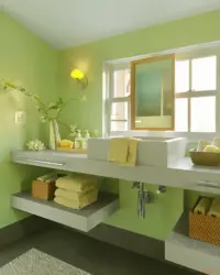 Combination Of Colors In The Interior Photo In The Bathroom