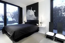 Black bedroom photo