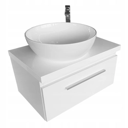 Cabinet with bathroom sink 50 cm photo