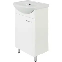 Cabinet with bathroom sink 50 cm photo