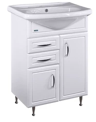 Cabinet with bathroom sink 50 cm photo