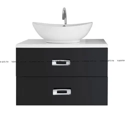 Cabinet with bathroom sink 50 cm photo