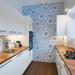 Wallpaper for the kitchen photo design of the year new items