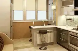 Balkonli oshxonaning ichki qismi 7