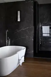 Bathroom Design Porcelain Tiles Black