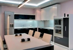 New corner kitchen interiors