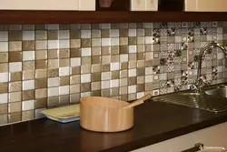 Дызайн фартух з кафлі для кухні