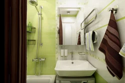 Bath in a 2-room apartment photo