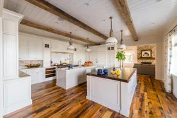 White Kitchen In The Room Photo