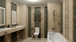 Bathroom samples with cerama marazzi tiles photo