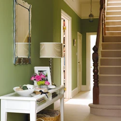 Hallway design color combination