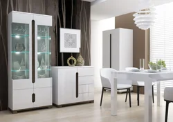Buffet in the living room in a modern style photo