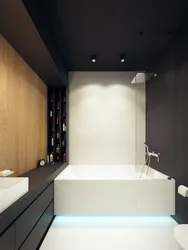 Square bathroom design photo
