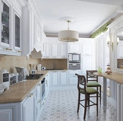 New modern kitchen interior