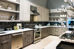 New modern kitchen interior