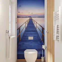 Banyonun içərisində divar kağızı