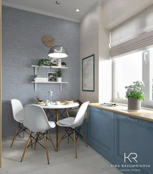 Wall decor in a small kitchen photo