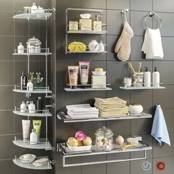Bathroom Accessories In The Bathroom Interior