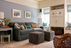 Different Furniture In The Living Room Interior