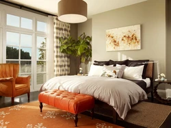 Bedroom Design With Red Furniture