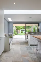 Modern kitchen floor design