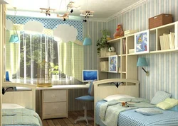 Children's bedroom design for a child