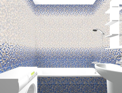 Leila tiles in the bathroom interior photo
