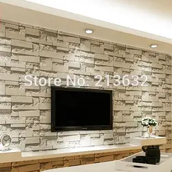 Decorative brick for interior decoration in the living room interior