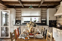 All About The Interior Of A Kitchen In A Country House