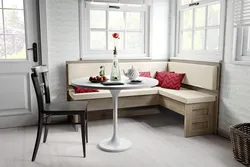 Kitchen sofa design with sleeper