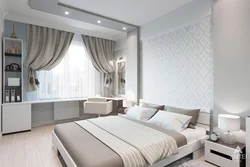 Bedroom in light colors photo in modern style