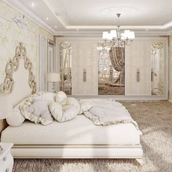 Classic bedroom photo white furniture