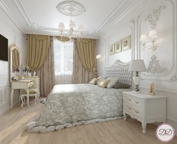 Classic bedroom photo white furniture