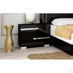 Bedside tables for bedroom photos in modern style