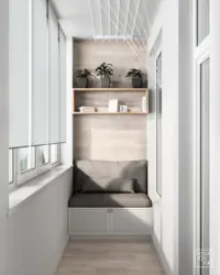 Design of a small balcony in an apartment