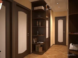 Iki Otaqlı Panel Mənzilin Koridorunun Fotoşəkili