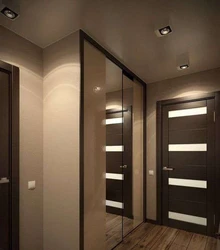 Photo of the hallway of a two-room panel apartment
