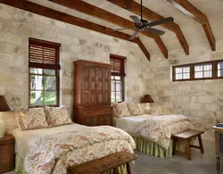 Rustic bedroom design