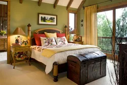 Rustic bedroom design