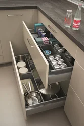 How to place cabinets in the kitchen photo