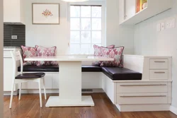 Sofa and chairs for the kitchen in the same style photo