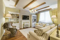 Kitchen living room country design