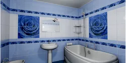 Pvc плитка ваннасының дизайны
